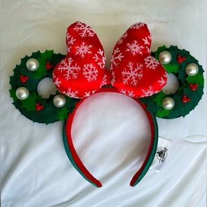 Retired Disney Christmas wreath Ears